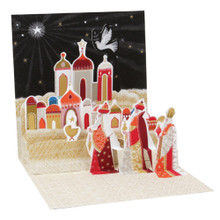 Pop-Up Christmas Card Trearures by Popshots Studios - Three Wise Men
Barcode:048641376412
www.the-village-square.com