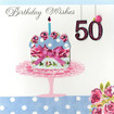 Happy 50 Birthday Card
www.the-village-square.com