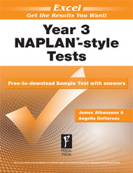 Excel  NAPLAN*-style Tests Year 3