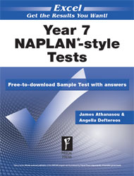 Excel NAPLAN*-style Tests Year 7