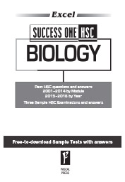 EXCEL SUCCESS ONE HSC - BIOLOGY 2019 EDITION