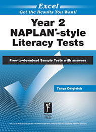 Excel NAPLAN*-style Literacy Tests Year 2