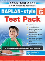 Excel Test Zone NAPLAN*-style Test Pack Year 5