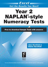 Excel NAPLAN*-style Numeracy Tests Year 2