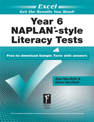 Excel NAPLAN*-style Literacy Tests Year 6