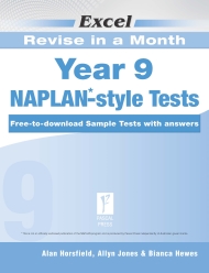 Excel Revise in a Month NAPLAN*-style Tests Year 9