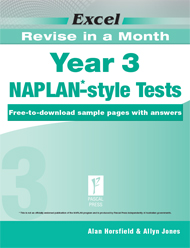 Excel Revise in a Month NAPLAN*-style Tests Year 3