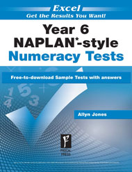 Excel NAPLAN*-style Numeracy Tests Year 6