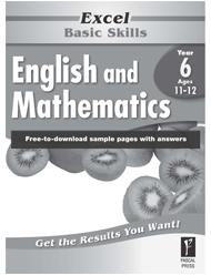 Excel Basic Skills English and Mathematics Year 6