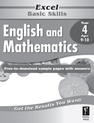 Excel Basic Skills English and Mathematics Year 4