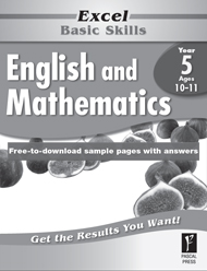 Excel Basic Skills English and Mathematics Year 5