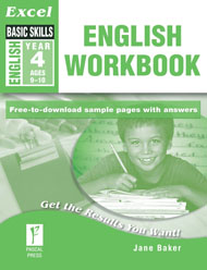 Excel Basic Skills English Workbook Year 4