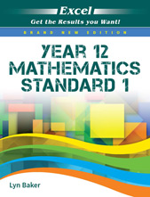 Excel Year 12 Mathematics Standard 1 Pass  Cards