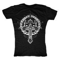 Cross Womens T-Shirt - First Amendment Tees Co. Inc.