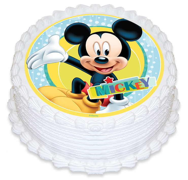 Disney mickey mouse cake edible images