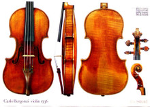Print, Carlo Bergonzi violin, 1736