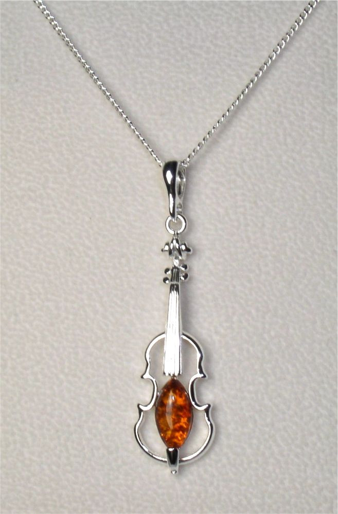 Violin bridge clearance necklace