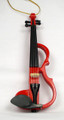 Red Electric Violin Ornament