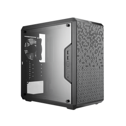 Cooler Master MasterBox Q300L Micro-ATX Tower with Magnetic Design Dust Filter, Transparent Acrylic Side Panel, Adjustable I/O & Fully Ventilated Airflow, Black 