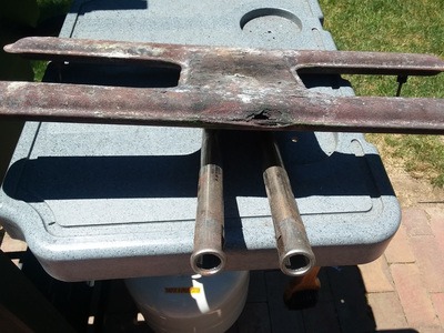 Gas Grill Burner that has a hole and needs replacing