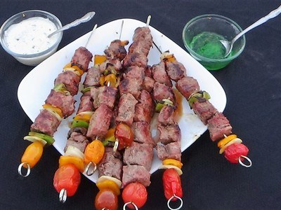 Greekish Spring Lamb Kebabs - The BBQ Depot