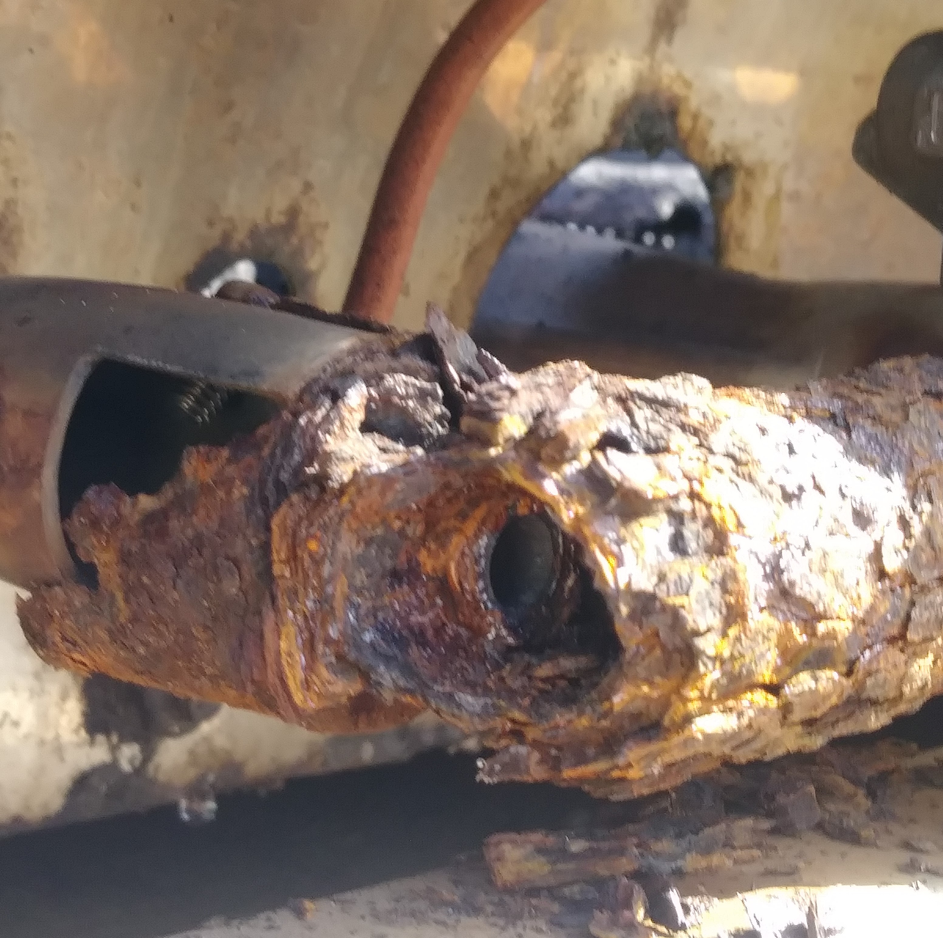 Profire Rotted Manifold Pipe