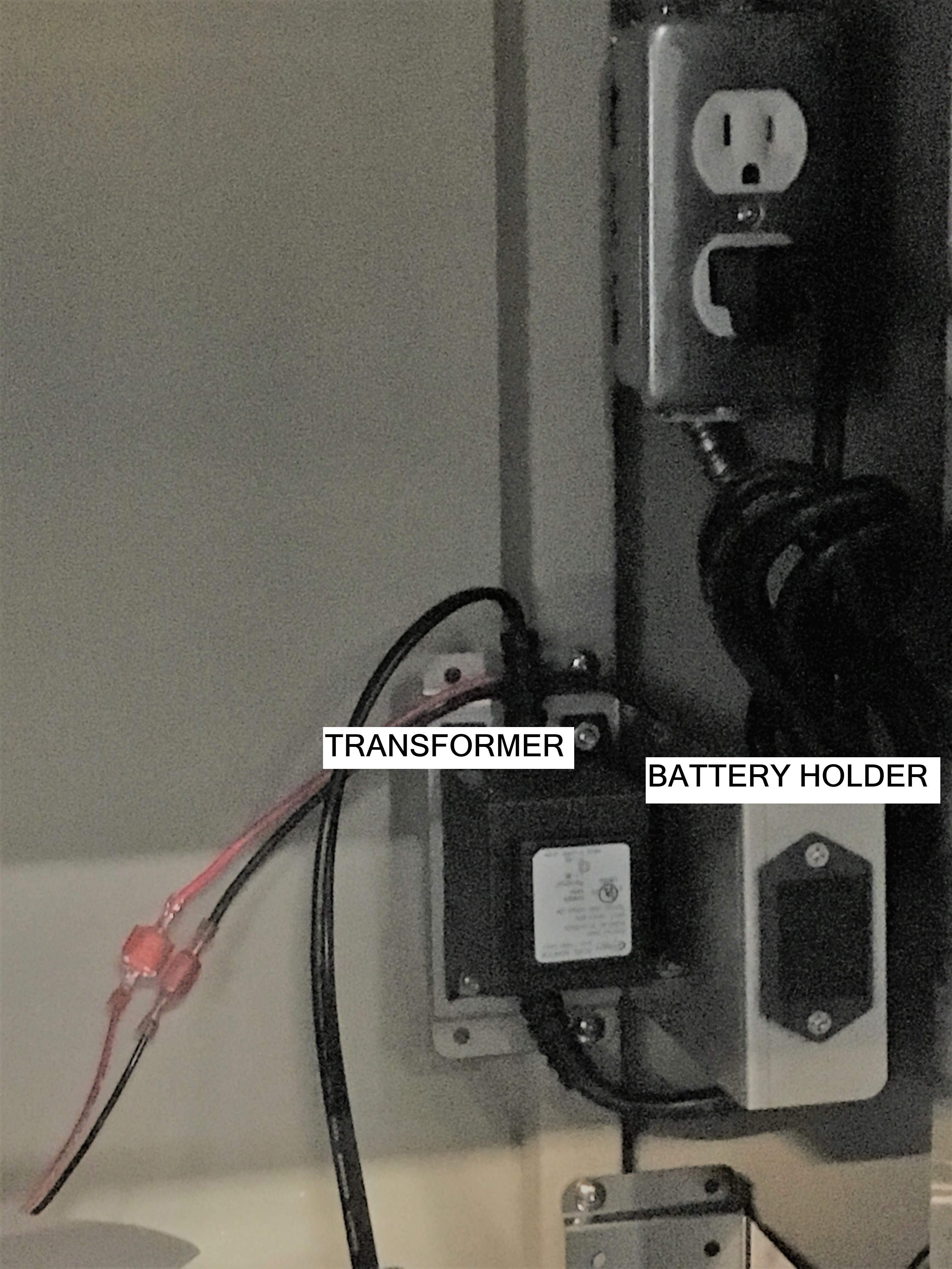 Sedona Grill Transformer and Battery Holder
