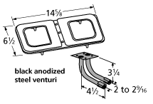 Stainless Steel Burner Venturi Kit, Broil King