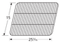 50081 Replacement Porcelain Steel Cooking Grid Charbroil with dimensions