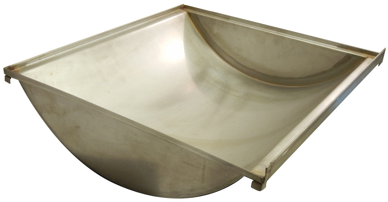 18 3 4 x 17 1 4 Stainless Bottom Trough Charbroil 99561