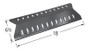 Fiesta, Grillrite heat plate with dimensions