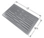Members Mark Heat Plate with Dimensions