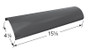 Kenmore, Master Forge heat shield with dimensions