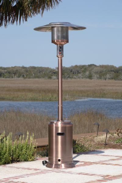 Halogen Heater Fire Sense Copper Patio Heater 60688 Firesense