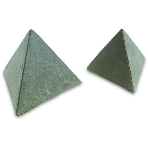 Peterson Gas Logs Decorative Geo Shapes Slate 4-sided Pyramid Set Set Of 4