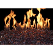 Fyre Gems 30-in Deep Amber, Vented G45 Burner | NG