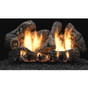 Super Charred oak log and burner set