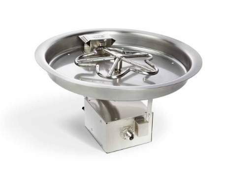 Complete Stainless Steel Fire Pit Kit