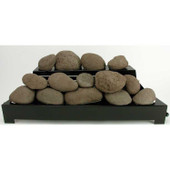 30-in Brown ALTERNA Vent Free FireStones Variable Black Chassis | NG