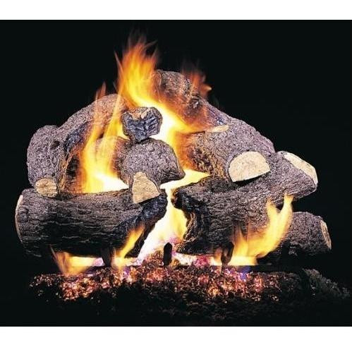 24-in Charred Royal English Oak Vented Logs Only No Burner
