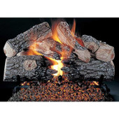 20" Evening Prestige See-Thru Log Vented Flaming Ember Burner Match Light