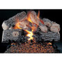 20" Evening Prestige See-Thru Log Vented Flaming Ember Burner Match Light
