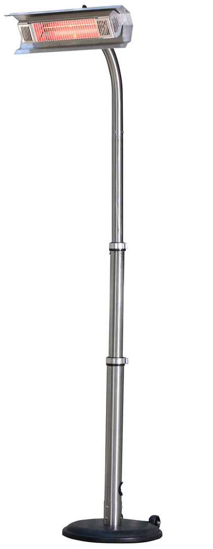 Stainless Pole Mounted Telescoping Infrared Patio Heater - 02115