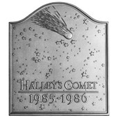 Halleys Comet Furnace Cast Iron Fireback