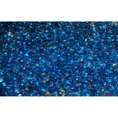 American Fyre Blue Topaz Glass Gems | 10 Lbs