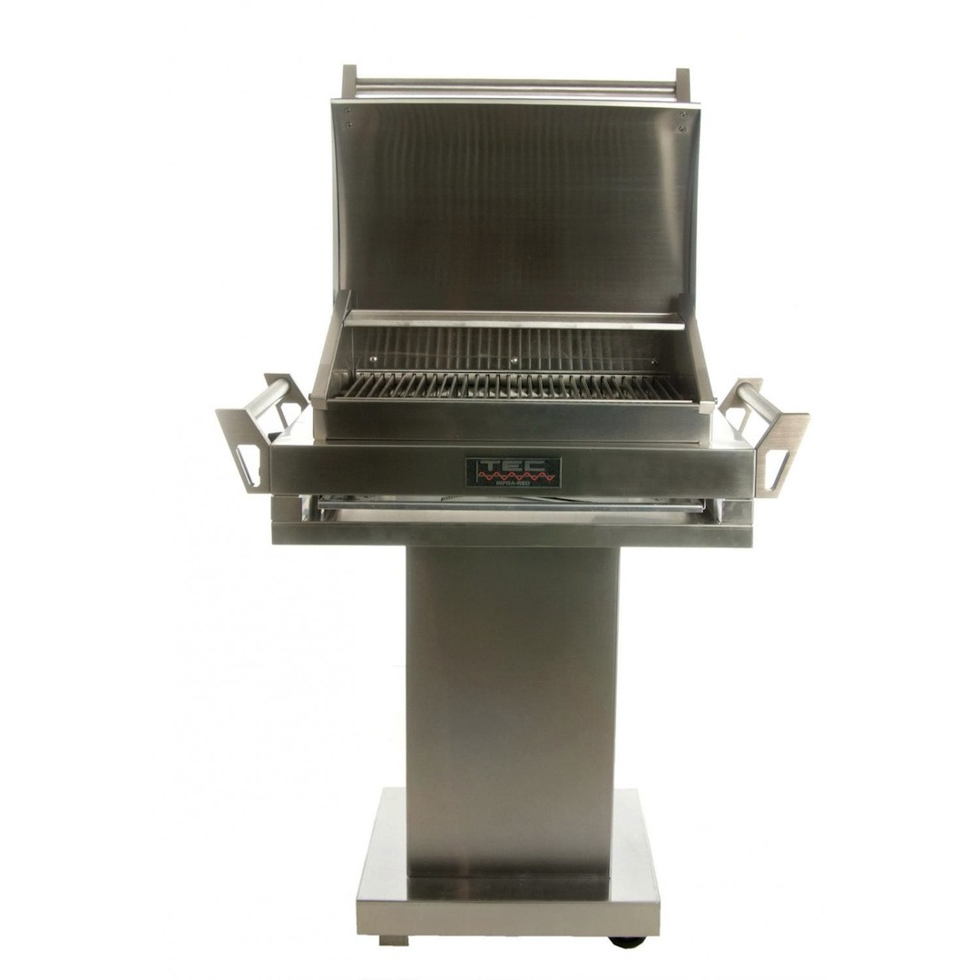 Pedestal natural shop gas grill