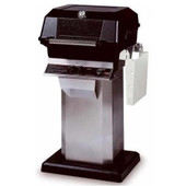 MHP JNR Propane Grill W/ Stainless Grids On Stainless Steel Cart