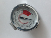 Lynx hood thermometer