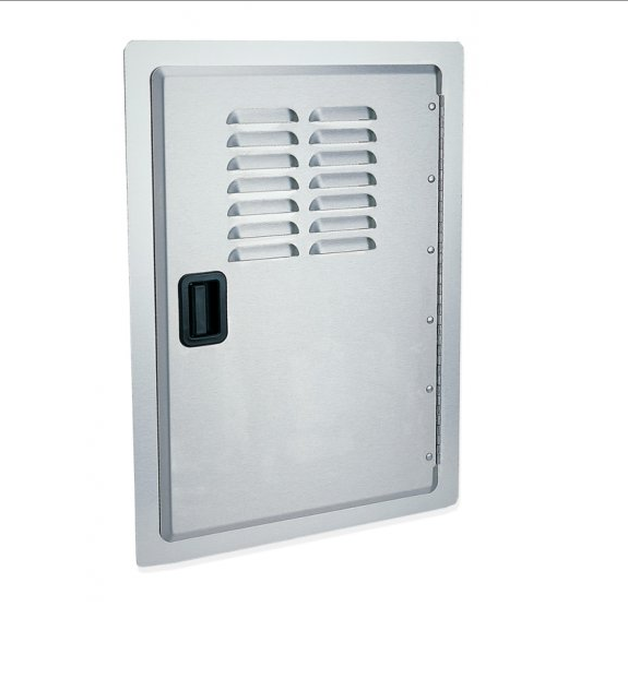 fire magic single built-in door with louvers