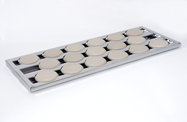 Captain Cook, Turbo Stainless Heat Tray with Briquettes